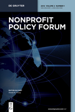 Nonprofit Policy Forum